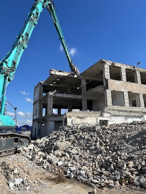 Seehafen Rückbau Hafenhaus